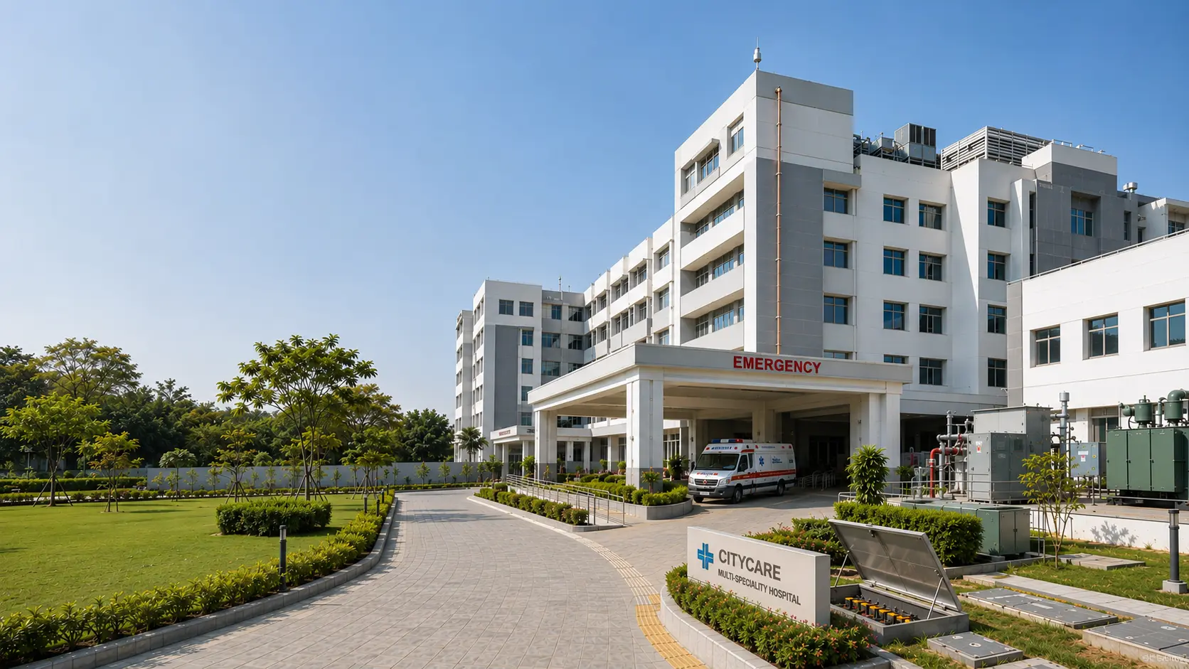 Hospital earthing and grounding systems