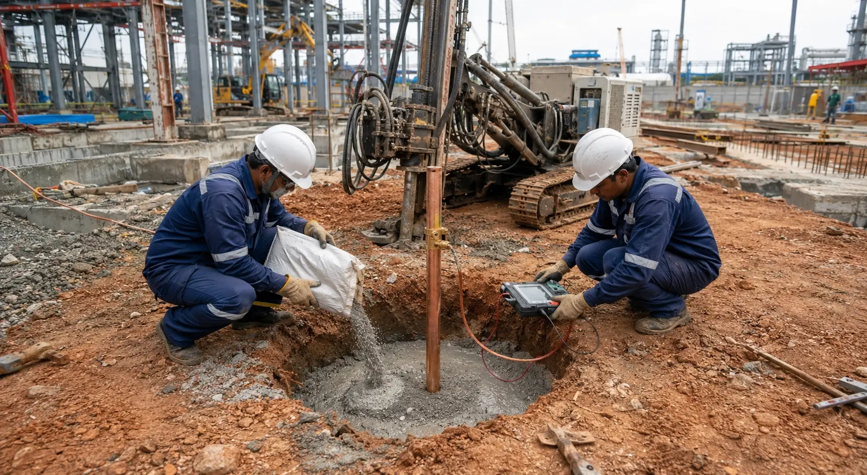 Earthing Electrode Installation